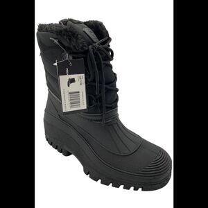 Polar Range Men's Decker Cold Weather Boots Black - Medium